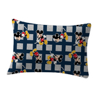 Jogo De Cama Portallar Casal Misto Mickey Mescla 3 Pçs Cinza