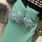 Jogo De Cama Portallar Solteiro Malha Angelica 2 Peças Verde