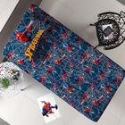 Jogo De Cama Portallar Solteiro Malha Estampado Marvel Homem
