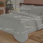 Jogo De Cama Primor Queen Kit 6 Pçs Branco Casa Dona