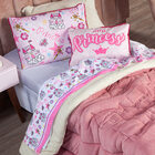 Jogo De Cama Princesa Castelo Branco Solteiro 03 Peças - Perc