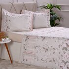 Jogo De Cama Queen 200 Fios 100% Algodão Extra Macio