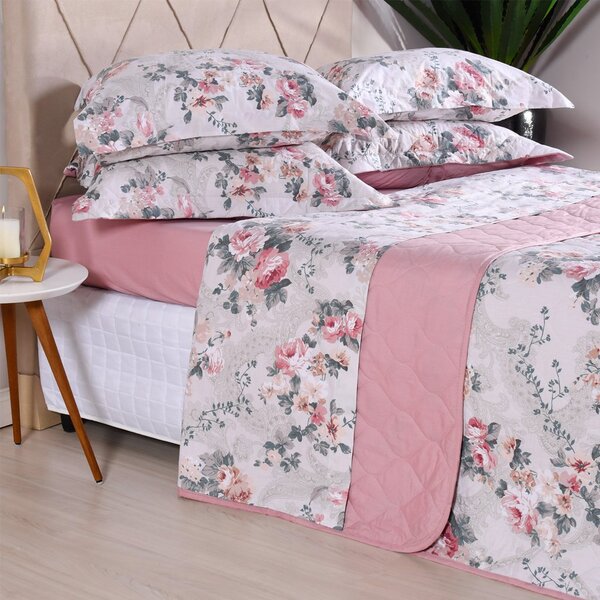 Jogo De Cama Queen 200 Fios 100% Algodão Premium Extra Macio