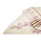 Jogo De Cama Queen 200 Fios Yasmin Bordado Palha Casaborda 4