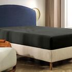 Jogo De Cama Queen 3 Peças Altenburg Malha Fio Penteado Preto