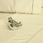 Jogo De Cama Queen 400 Fios Marfim Ponto Palito 4 Peças Casa