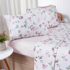 Jogo De Cama Queen 4 Pçs 150 Fios Super Macio 100% Algodão Gi