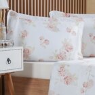 Jogo De Cama Queen 4 Pçs 200 Fios 100% Algodão 160x200x35cm C