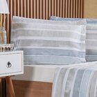 Jogo De Cama Queen 4 Pçs 200 Fios 100% Algodão 160x200x35cm L