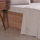 Jogo De Cama Queen 4 Pçs Line Stile 100% Poliéster 158x198x35