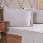 Jogo De Cama Queen 4 Pçs Line Stile 100% Poliéster 158x198x35