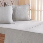 Jogo De Cama Queen 4 Pçs Line Stile 100% Poliéster 158x198x35