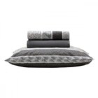 Jogo De Cama Queen 4 Peças 150 Fios Linha Prata Santista