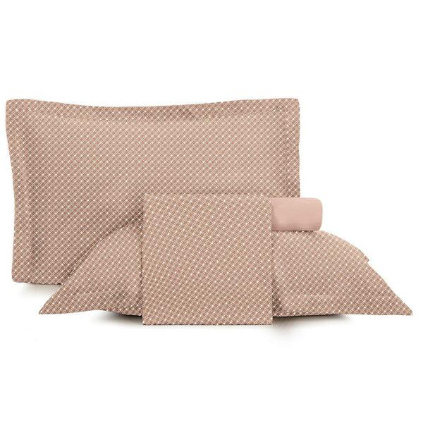 Jogo De Cama Queen 4 Peças Altenburg Toque Acetinado Slim Lar