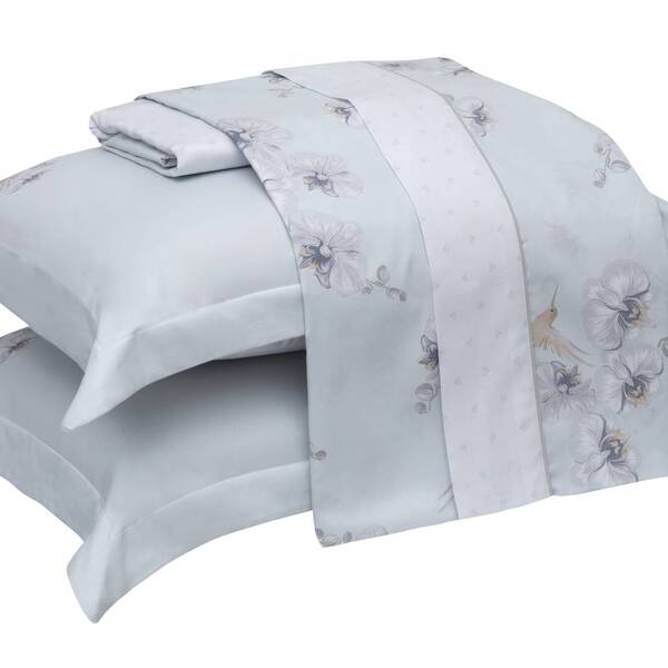 Jogo De Cama Queen 4pc Satinée Sofia Kacyumara