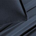 Jogo De Cama Queen Altenburg Malha Fio Penteado Azul  Minimal