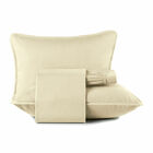 Jogo De Cama Queen Altenburg Malha Fio Penteado Bege Noale