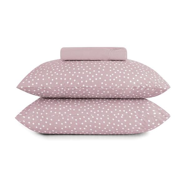 Jogo De Cama Queen Altenburg Malha Fio Penteado Bits Rosa