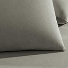 Jogo De Cama Queen Altenburg Malha Fio Penteado Cinza Platinum