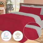 Jogo De Cama Queen Com Edredom Lençol Fronha Função Cobre Lei