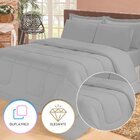 Jogo De Cama Queen Com Edredom Lençol Fronha Função Cobre Lei