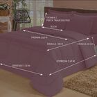 Jogo De Cama Queen Com Edredom Lençol Fronha Função Cobre Lei