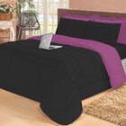 Jogo De Cama Queen Com Edredom Lençol Fronha Função Cobre Lei