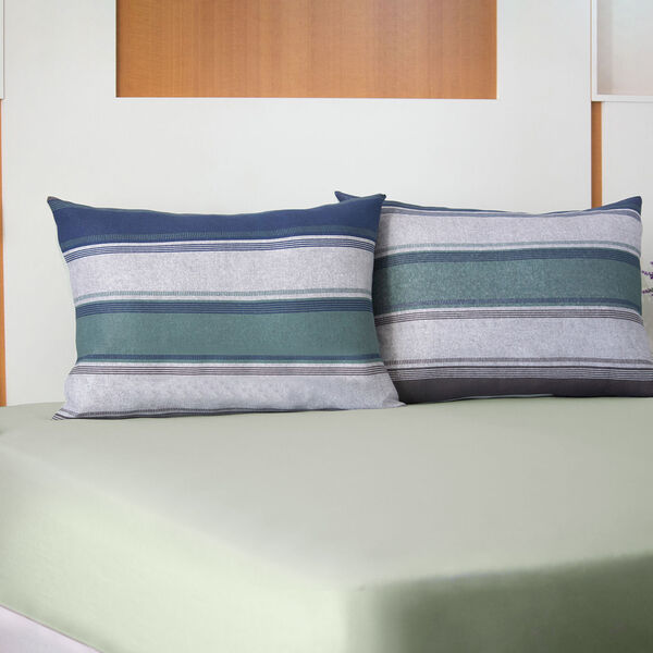 Jogo De Cama Queen Doce Vida Azul Un