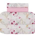 Jogo De Cama Queen Duplo 4 Peças Sultan Realce Premium Cloe