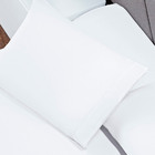 Jogo De Cama Queen Lençol Fronha Completo Liso 3 Peças Branco