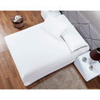 Jogo De Cama Queen Lençol Fronha Completo Liso 3 Peças Branco