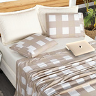 Jogo De Cama Queen Lisboa Micropercal 200 Fios Palha