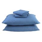 Jogo De Cama Queen Listrado Azul - A\casa