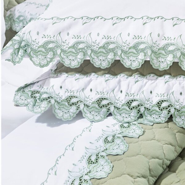 Jogo De Cama Queen Maiori 4 Peças Percal 200 Fios Bernadete C