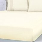 Jogo De Cama Queen Malha 3 Pçs Bella Cama 100% Algodão 158x19