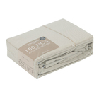Jogo de Cama Queen Padro 4 Peas Algodo 150 Fios Bege Beca Decor