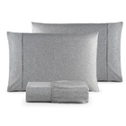 Jogo De Cama Queen Percal 400 Fios Ponto Palito 03 Peças - Li