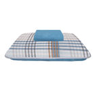 Jogo De Cama Queen Size 3pçs Premium Vivaldi Azul Un
