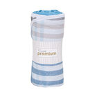 Jogo De Cama Queen Size 3pçs Premium Vivaldi Azul Un