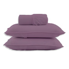 Jogo De Cama - Queen Size - Malha - 3 Peças - 100% Algodão -