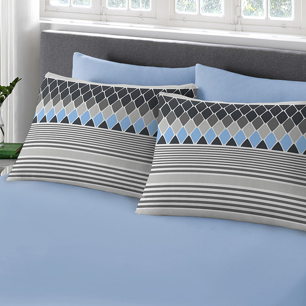 Jogo De Cama - Queen Size - Malha - 3 Peças - 100% Algodão -