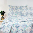 Jogo De Cama - Queen Size - Prata - 150 Fios - Philip - 4 Peç