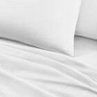 Jogo de Cama Queen Size Toque de Seda em Poliéster Branco Jolitex