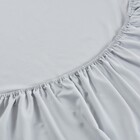 Jogo de Cama Queen Size Toque de Seda em Poliéster Cinza Jolitex