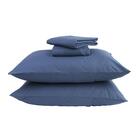 Jogo De Cama Queen Texture Azul - A\casa