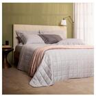 Jogo De Cama S.king Com 04 Peças Damask Stripes Prata - Budde