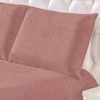 Jogo De Cama Soft Rosê Casal Padrão 03 Peças - Manta Microfib