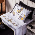 Jogo De Cama Solteiro 03 Peças Poliéster Game Streamer Dourad