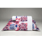 Jogo De Cama Solteiro 140 Fios London Branco Casaborda 3 Peças