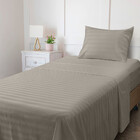 Jogo De Cama Solteiro 3 Peças 100 Algodão Percal 300 Fios Ada